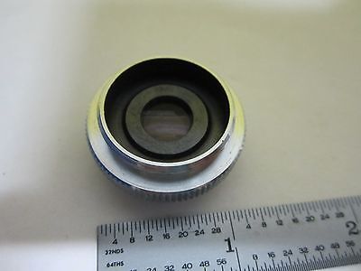 MICROSCOPE PART OBJECTIVE LENS OPTICS AS IS BIN#U4-16