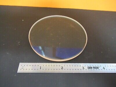 FOR PARTS OPTICAL FLAT BK7 GLASS ROUND [dirty] OPTICS AS PICTURED &FT-1-B-24