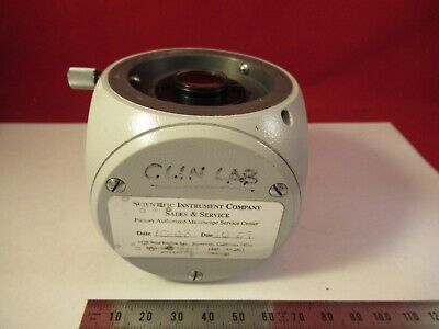 CARL ZEISS GERMANY 4381843 DIVIDING TEACH HEAD MICROSCOPE PART OPTICS &P8-A-06