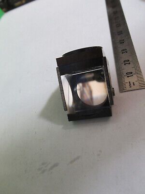 LEITZ WETZLAR GERMANY GLASS PRISM OPTICS MICROSCOPE PART AS PICTURED &Z9-A-70