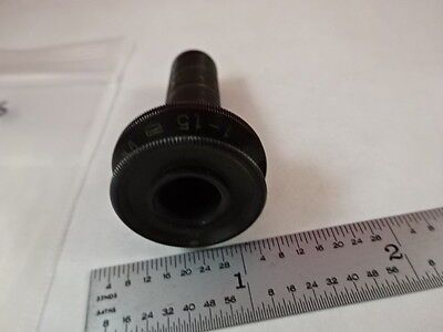 MICROSCOPE PART ANTIQUE BRASS OBJECTIVE CARL ZEISS GERMANY OPTICS AS IS N5-A-06