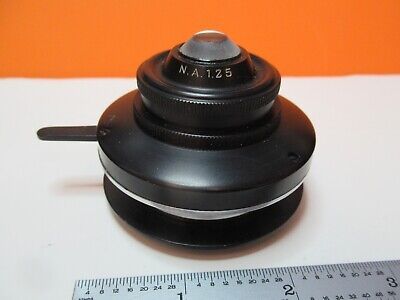 AO AMERICAN OPTICAL CONDENSER + IRIS DIAPHRAM for MICROSCOPE AS PICTURED 16-C-17