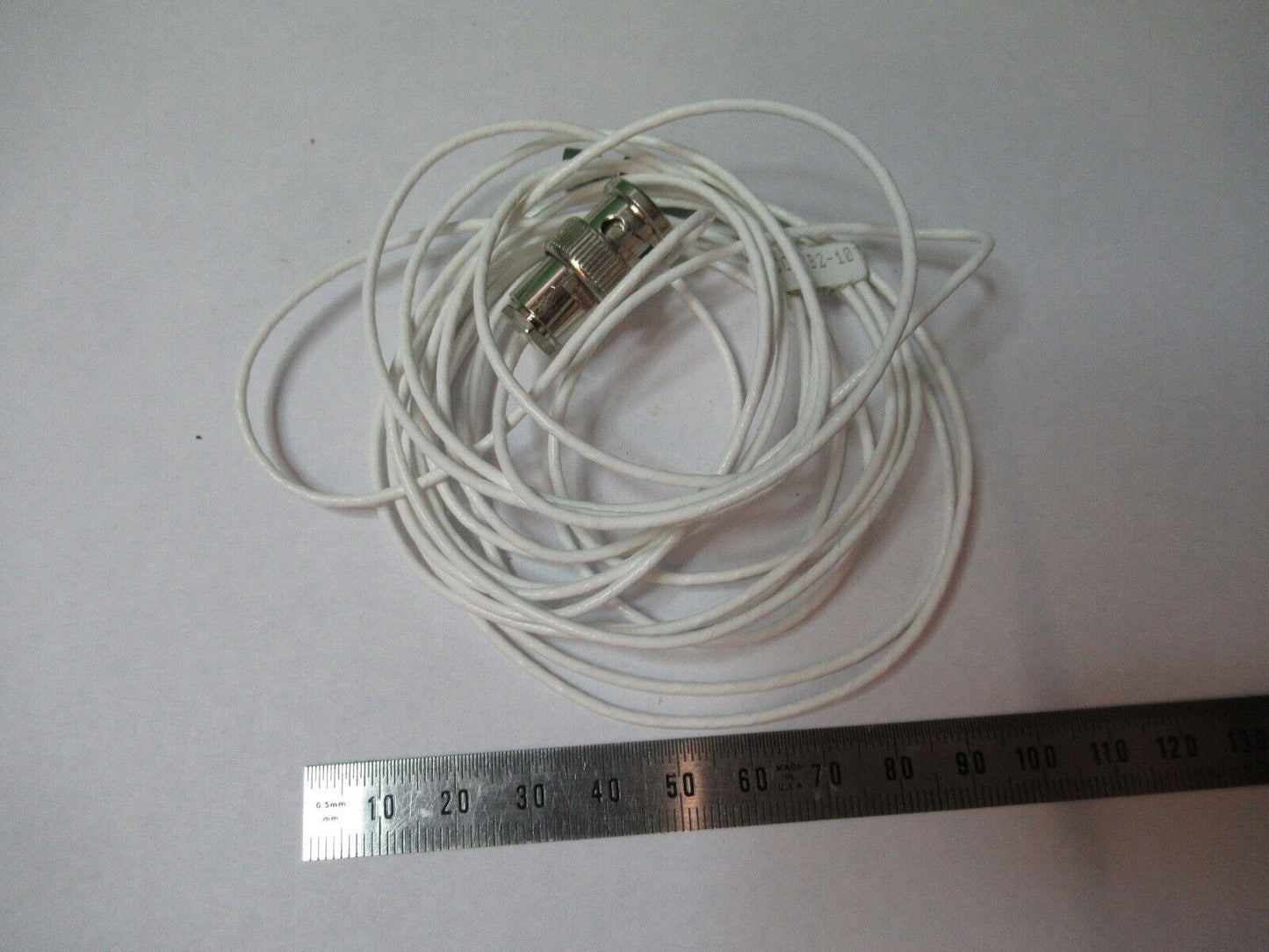 OMEGA PCB PIEZOTRONICS 10-32 TO BNC CABLE for ACCELEROMETER AS PICTURED S2-C-108