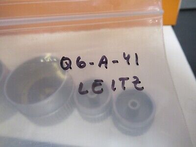 LEITZ LEICA ERGOPLAN SET BRASS KNOBS MICROSCOPE PART AS PICTURED &Q6-A-41