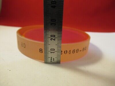 OPTICAL FLAT ZERODUR COATED 3" DIAMETER 1/10 WAVE OPTICS AS PIC &9-FT-74