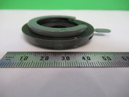 VINTAGE AO AMERICAN DIAPHRAGM IRIS OPTICS MICROSCOPE PART AS PICTURED &R4-A-17