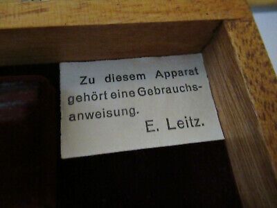 LEITZ GERMAN BEREK SLIDE COMPENSATOR ASSEMBLY MICROSCOPE PART AS PICTURED F4-A67