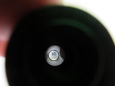 NIKON JAPAN EYEPIECE CENTERING  LENS MICROSCOPE PART AS PICTURED &Q9-A-80