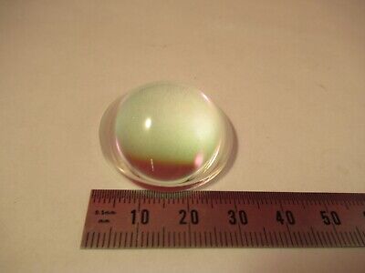 OPTICAL BI CONVEX GLASS LENS THICK OPTICS AS PICTURED &13-A-55