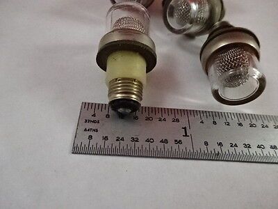 LOT LIGHT BULB MIL SPEC GRC-206 OPTICS AS PICTURED &J9-A-24