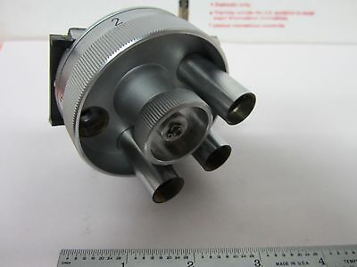 ZEISS GERMANY TURRET NOSEPIECE MICROSCOPE PART OPTICS #K3-04