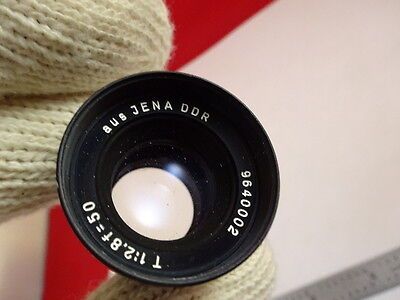 AUS JENA ZEISS DDR 9640002 LENS EYEPIECE MICROSCOPE OPTICS AS PICTURED &A4-FT-21