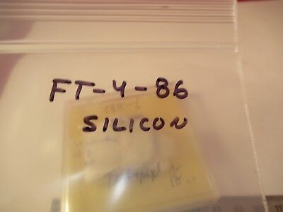 OPTICAL THICK SILICON 9-10um PLATED MIRROR INFRARED OPTICS AS PICTURED &FT-4-86