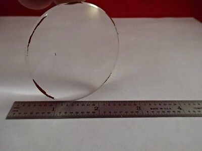 FOR PARTS LENS CONVEX CONCAVE [scratch] OPTICAL LASER OPTICS AS IS  #80-35