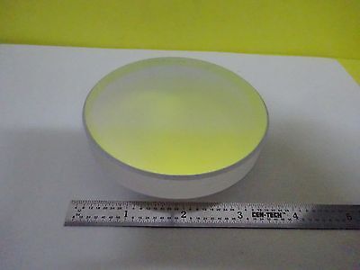 OPTICAL  DICHROIC COATED FLAT FUSED SILICA MIRROR LASER OPTICS AS IS BIN#P7-18