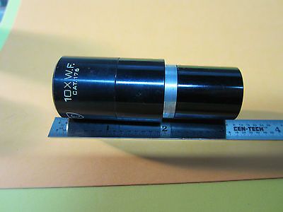 MICROSCOPE PART OCULAR EYEPIECE AO AMERICAN OPTICS 10X OPTICS BIN#B1-88-2