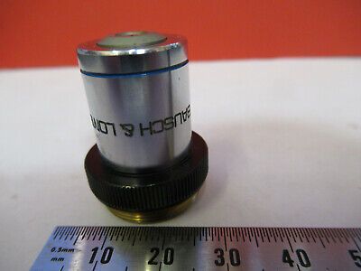 BAUSCH LOMB OBJECTIVE 4X /160 LENS OPTICS MICROSCOPE PART AS PICTURED &8Y-A-22