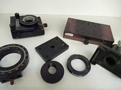 FOR PARTS LOT OPTICS FIXTURES ORIEL NEWPORT HOLDER MOUNTS SUPPORT AS IS #TC1-K