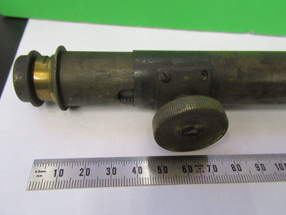 ANTIQUE BRASS STAGE TUBUS UNKNOWN RARE TELESCOPE PART AS PICTURED &Z4-B-84