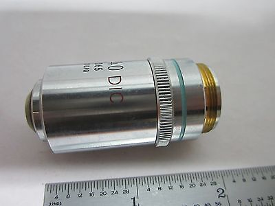 NIKON DIC M PLAN 40X OBJECTIVE MICROSCOPE OPTICS BIN#J7-16