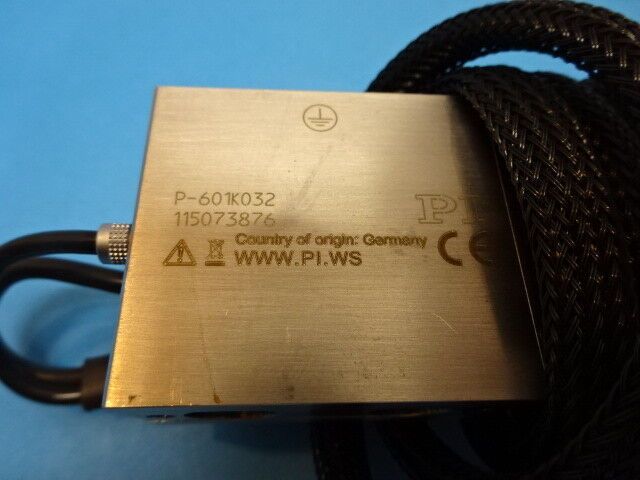 PI PHYSIK INSTRUMENTE P-601K032 OBJECTIVE PIEZO CONFOCAL OPTICS  AS IS #90-41