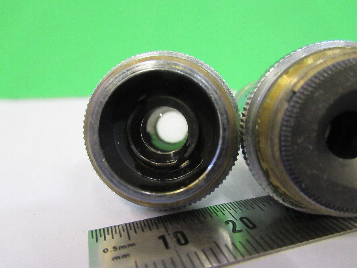 LOT OBJECTIVES 10X 43X 97X SPENCER MICROSCOPE PART AS PICTURED Q7-B-38