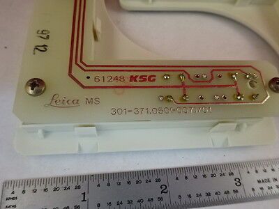 MICROSCOPE PART LEICA GERMANY DMRXA SIDE BOARDS AS IS B#L8-A-10