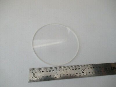 ORIEL OPTICAL FLAT BK7 GLASS 50mm DIAMETER LENS OPTICS AS PICTURED &F3-A-52