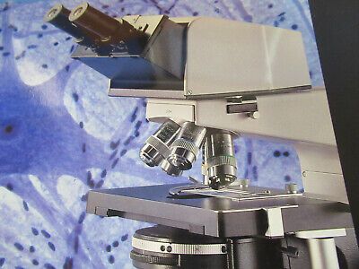 ORIGINAL BOOKLET LEITZ WETZLAR GERMANY DIALUX 22 MICROSCOPE PART AS PICTURED W3