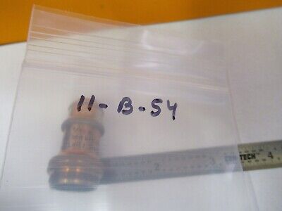 ANTIQUE ERNST LEITZ 70X 1/10 OBJECTIVE MICROSCOPE PART AS PICTURED &11-B-54