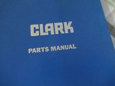 CLARK HAND PALLET PARTS P465 MANUAL &BIBLI