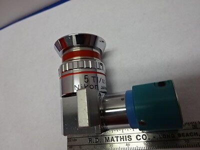 ZYGO NIKON MICROSCOPE PART 5X M PLAN TI INTERFEROMETER OBJECTIVE OPTICS #84-18