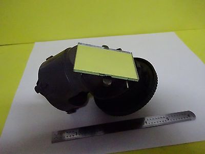 MICROSCOPE PART ILLUMINATOR LENS + IRIS LABOPHOT NIKON JAPAN AS IS BIN#X7-25