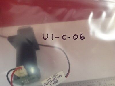 OPTICAL MEADOWLARK TUBE MOUNTED FILTER COATED SENSOR LASER OPTICS AS IS #U1-C-06