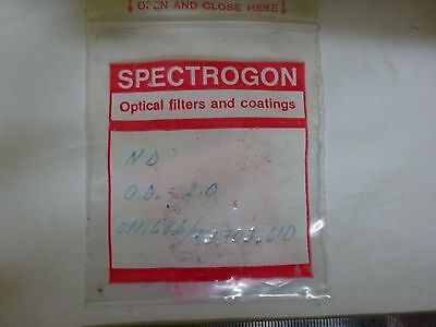 OPTICAL SPECTROGON FILTER LASER OPTICS AS IS BIN#P8-02