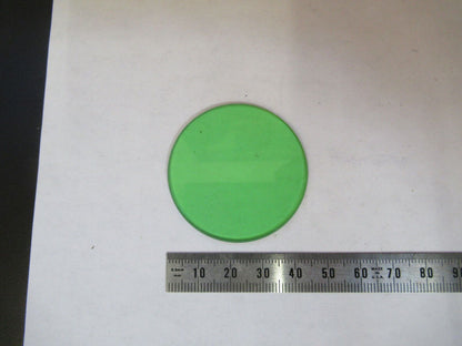 CARL ZEISS JENA BLUE GREEN FILTER OPTICS MICROSCOPE PART AS PICTURED &F9-A-76