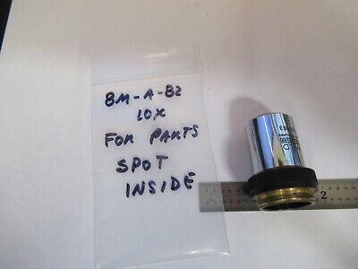 FOR PARTS WILD SWISS 10X OBJECTIVE MICROSCOPE PART OPTICS as pictured &8M-A-82B