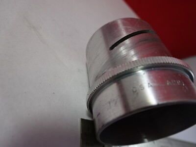 AO AMERICAN OPTICS MOUNTED LENS 1087 ? MICROSCOPE PART OPTICS AS PICTURED &95-69