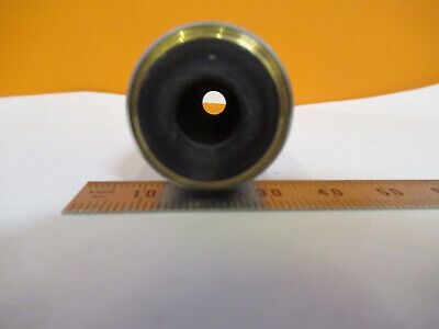 OLYMPUS JAPAN E A40 /160 OBJECTIVE OPTICS MICROSCOPE PART AS PICTURED 4B-FT-36