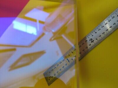 OPTICAL COHERENT COATED FLAT PLATE GLASS BK7 PRO OPTICS AS PICTURED &FT-6-128