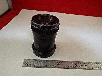 MICROSCOPE PART EYEPIECE OCULAR OLYMPUS PHOTO 227025 JAPAN OPTICS AS IS #M4-B-14