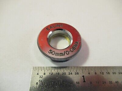 EALING 50mm OBJECTIVE MICROSCOPE PART OPTICS AS PICTURED &1E-B-17