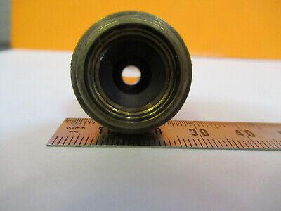 ANTIQUE BRASS SEIBERT "V" LENS OBJECTIVE MICROSCOPE PART AS PICTURED P9-A-54