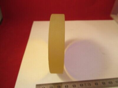 OPTICAL FLAT 1/10 WAVE COATED ZERODUR BEAM SPLITTER 3" DIAMETER OPTICS &14-A-16