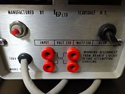 MICROSCOPE PART LEP LAMP POWER SUPPLY WILD LEITZ AS IS #TC-2