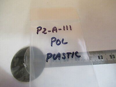 POLARIZER LENS made in plastic  OPTICAL OPTICS AS PICTURED P2-A-111