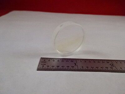 OPTICAL FLAT COATED FILTER LENS OPTICS AS PICTURED &7C-A-10