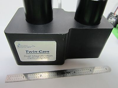 SIGHT SYSTEMS MACHINE VISION TWIN CAM OPTICAL NICE OPTICS AS IS BIN#G2-04