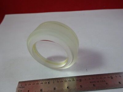 OPTICAL DOUBLET LENS ZEISS CONVEX CONCAVE GERMANY OPTICS AS PICTURED &93-01