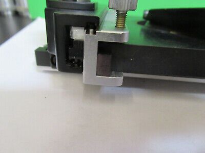 NIKON JAPAN STAGE XY TABLE  MICROSCOPE PART AS PICTURED Z9-A-77